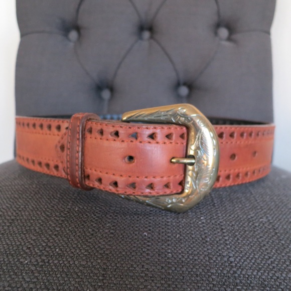 Moschino Jeans Leather belt - Picture 8 of 8